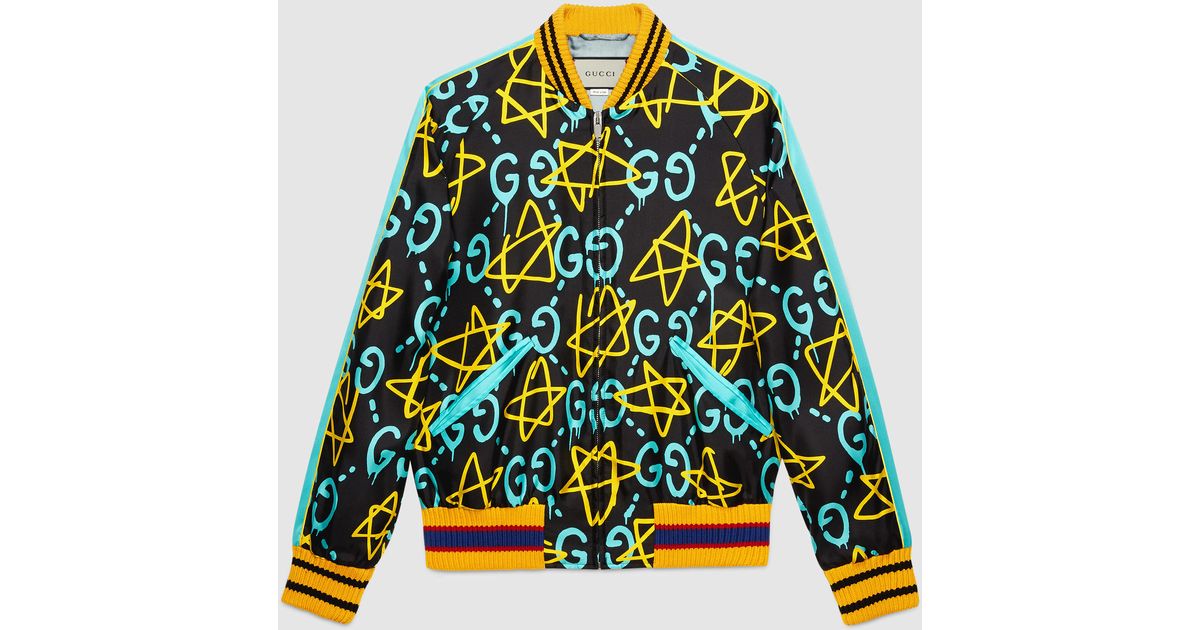 guccighost blue jacket guccighost blue jacket